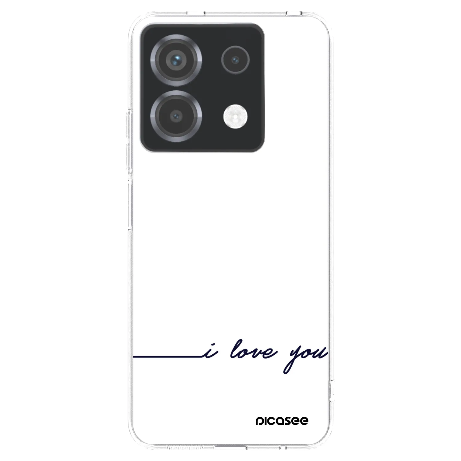 Picasee husă transparentă din silicon pentru Xiaomi Poco X6 - I love you