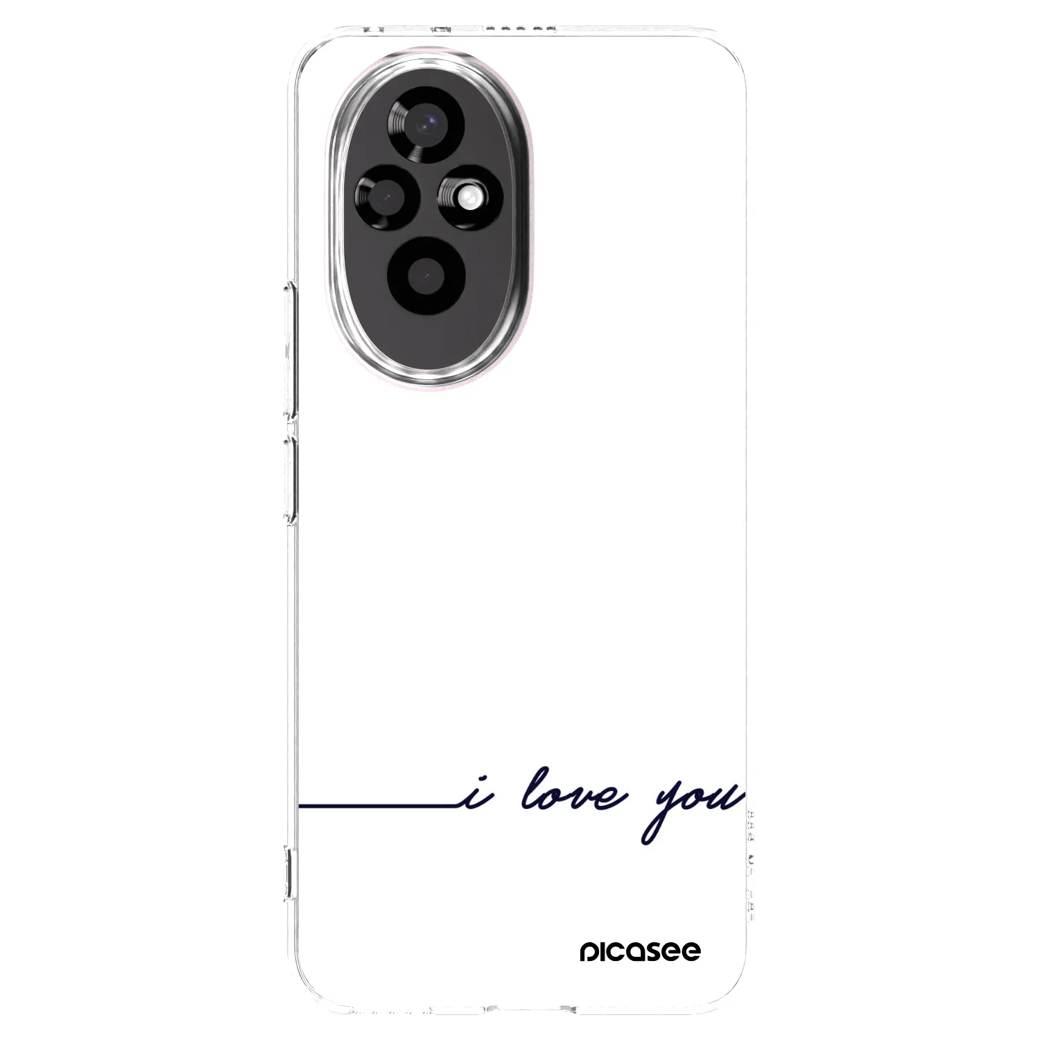Picasee husă transparentă din silicon pentru Honor 200 Pro 5G - I love you