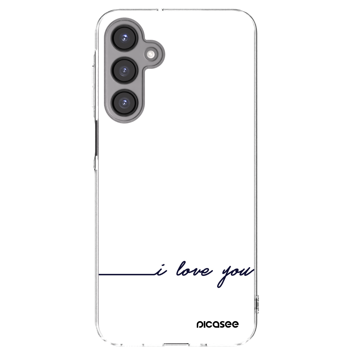 Picasee husă transparentă din silicon pentru Samsung Galaxy A16 5G - I love you