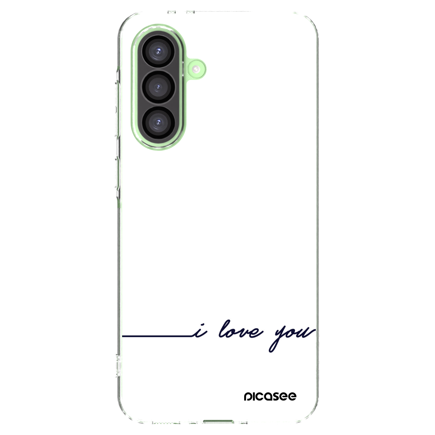 Picasee husă transparentă din silicon pentru Samsung Galaxy A26 5G A266B - I love you