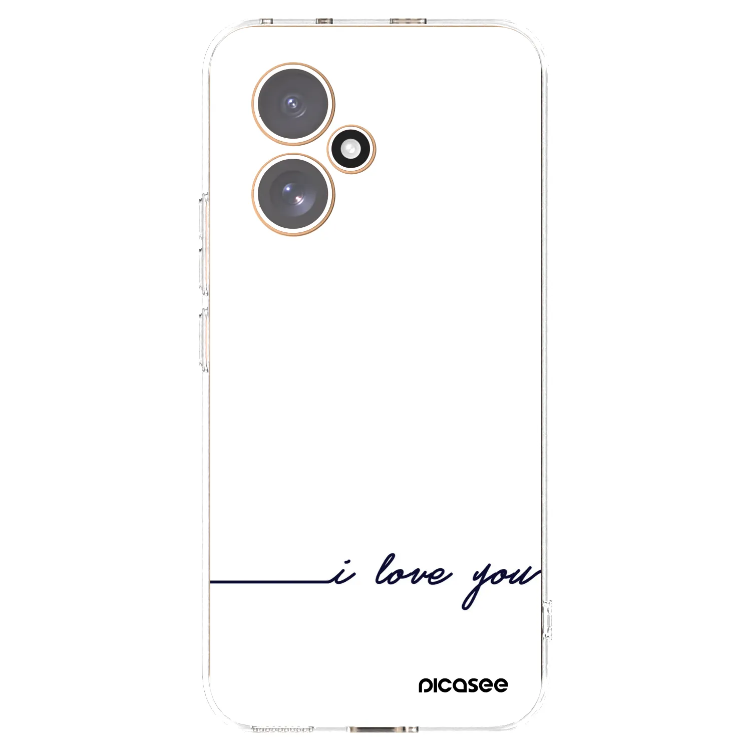Picasee husă transparentă din silicon pentru Honor 400 5G - I love you