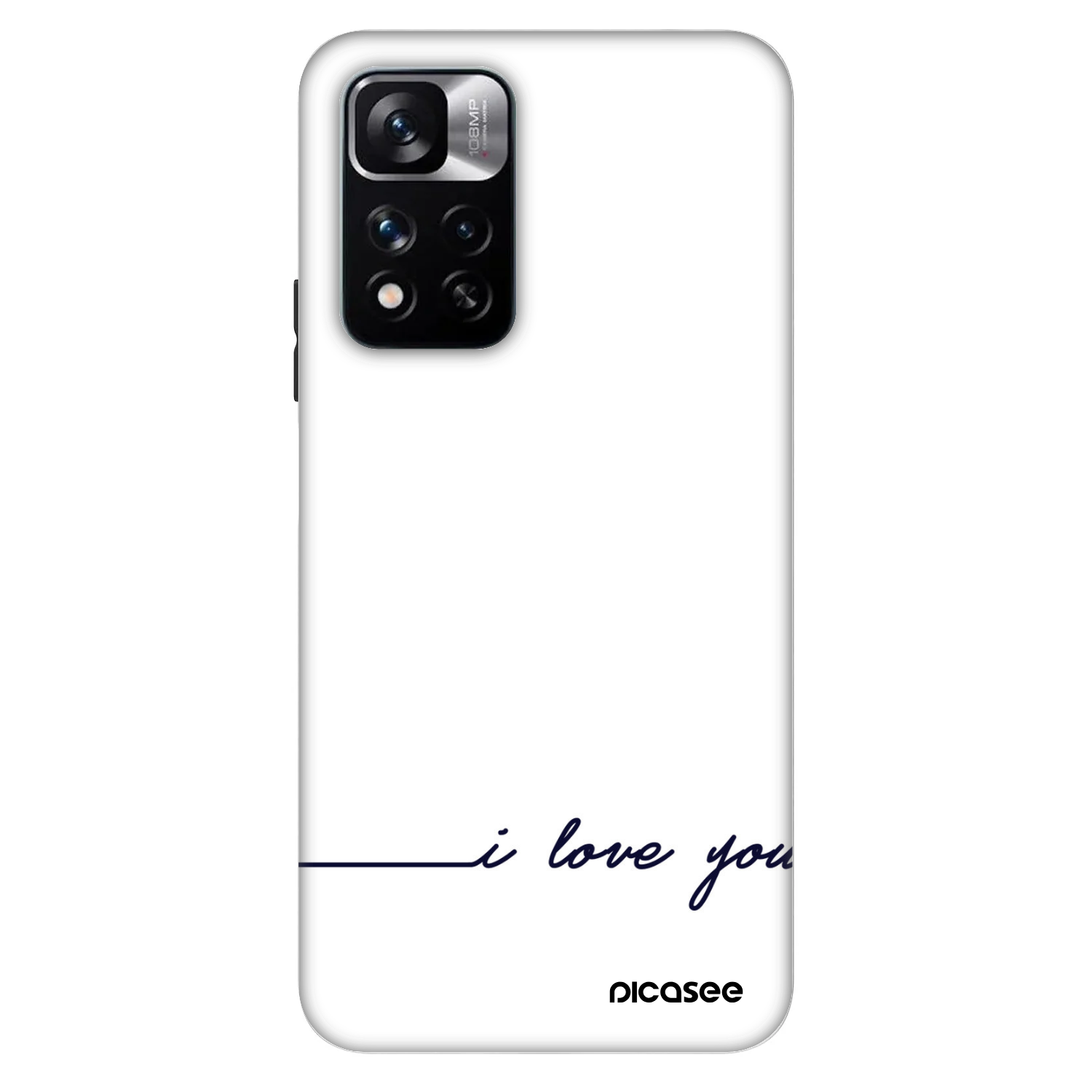 Picasee Fashion Case pentru Xiaomi Redmi Note 11 Pro 5G - I love you