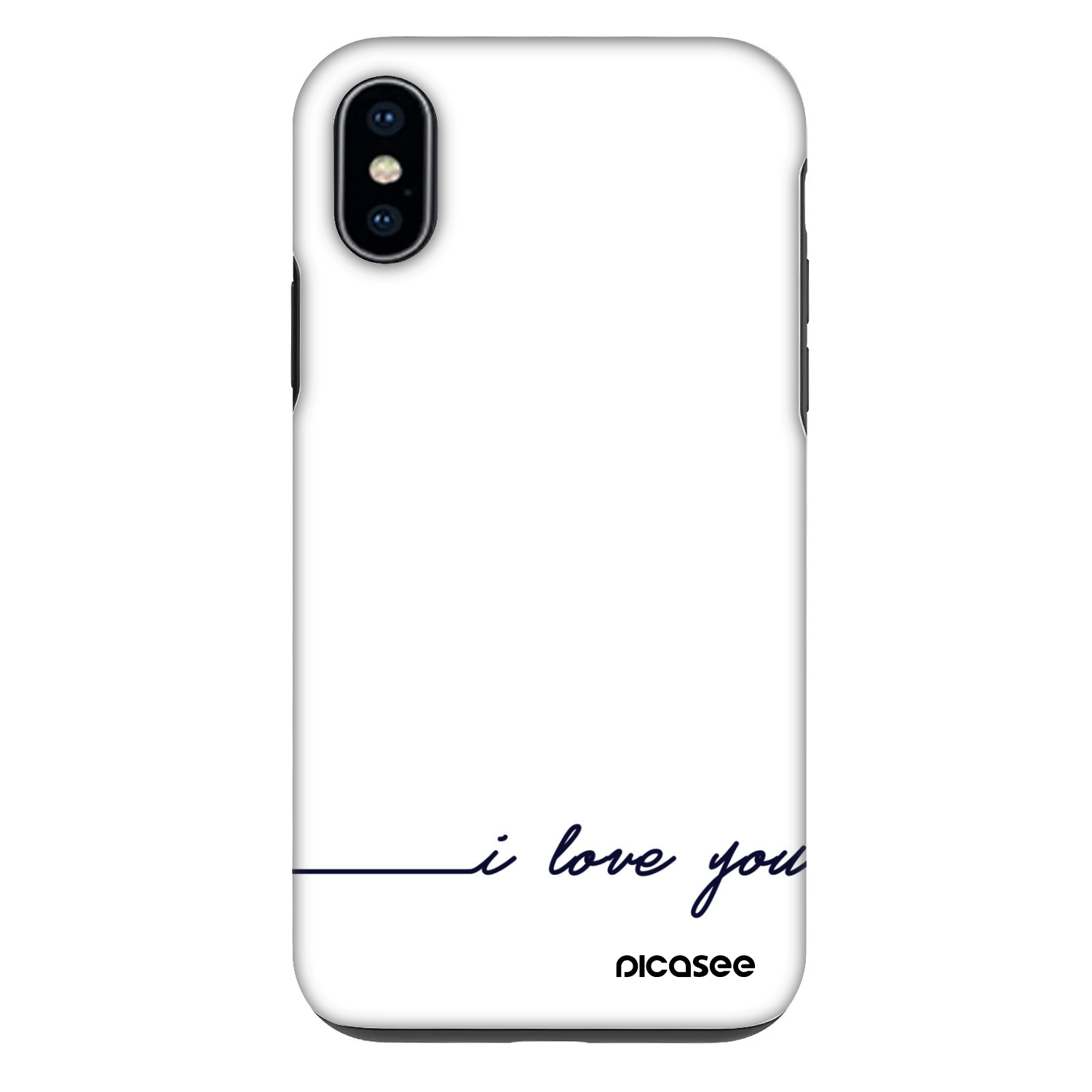 Picasee Fashion Case pentru Apple iPhone X/XS - I love you