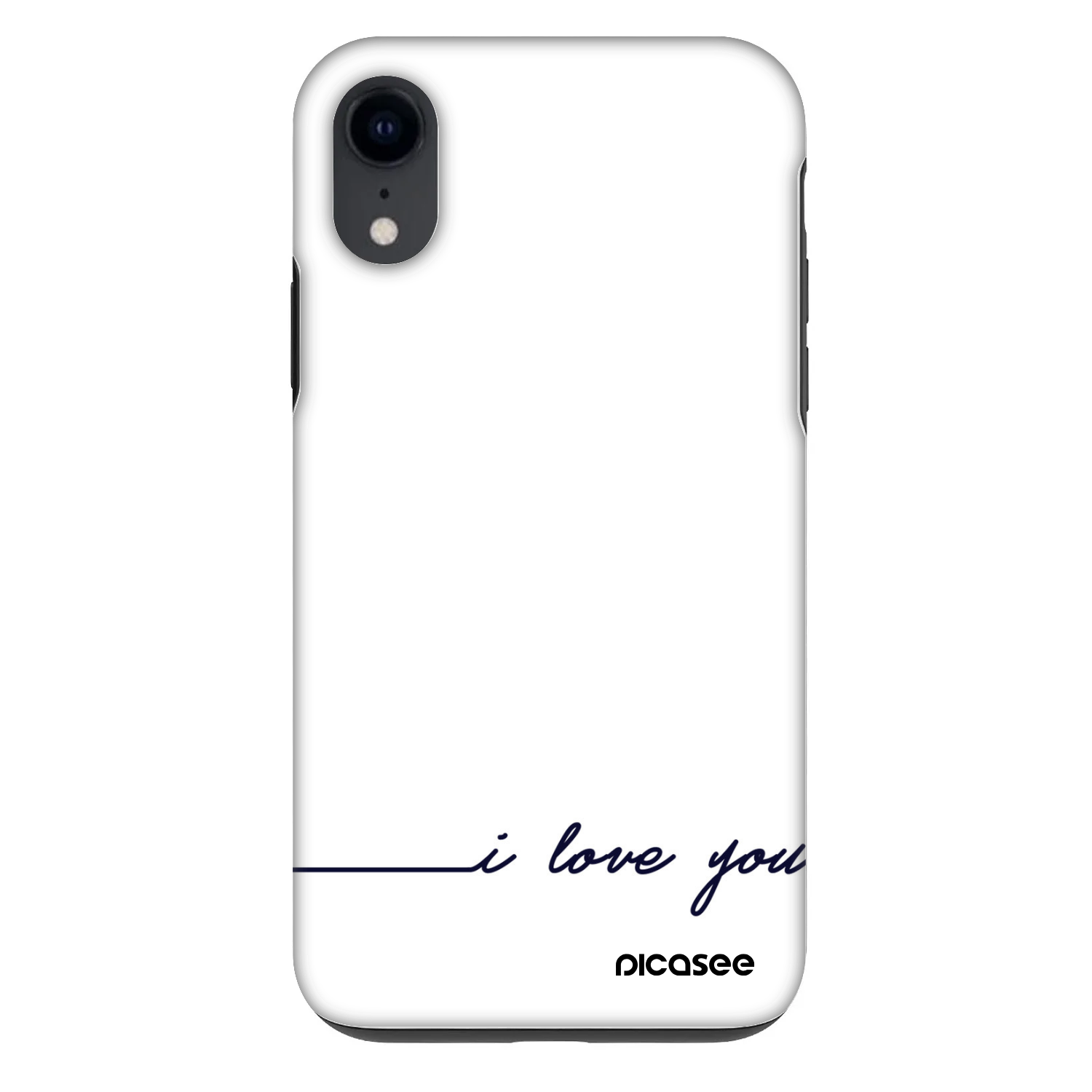 Picasee Fashion Case pentru Apple iPhone XR - I love you