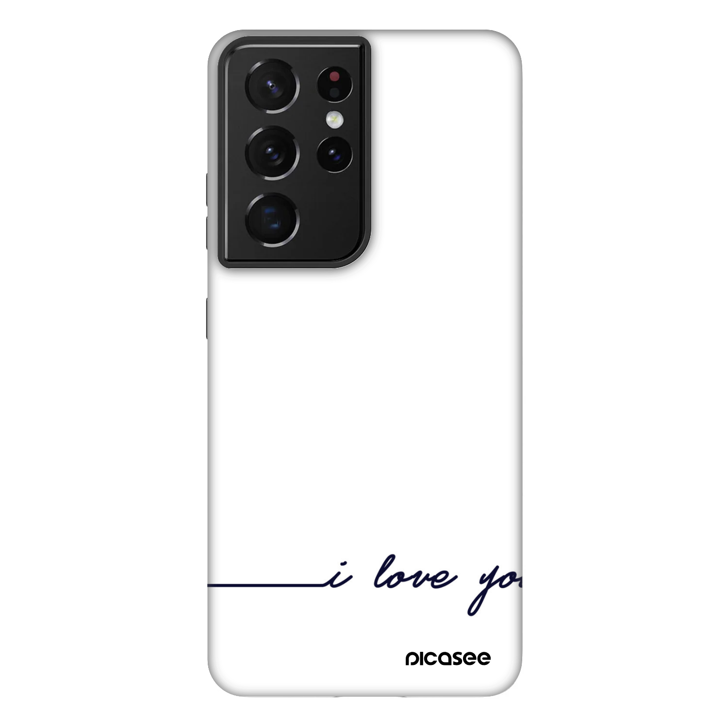 Picasee Fashion Case pentru Samsung Galaxy S21 Ultra 5G G998B - I love you