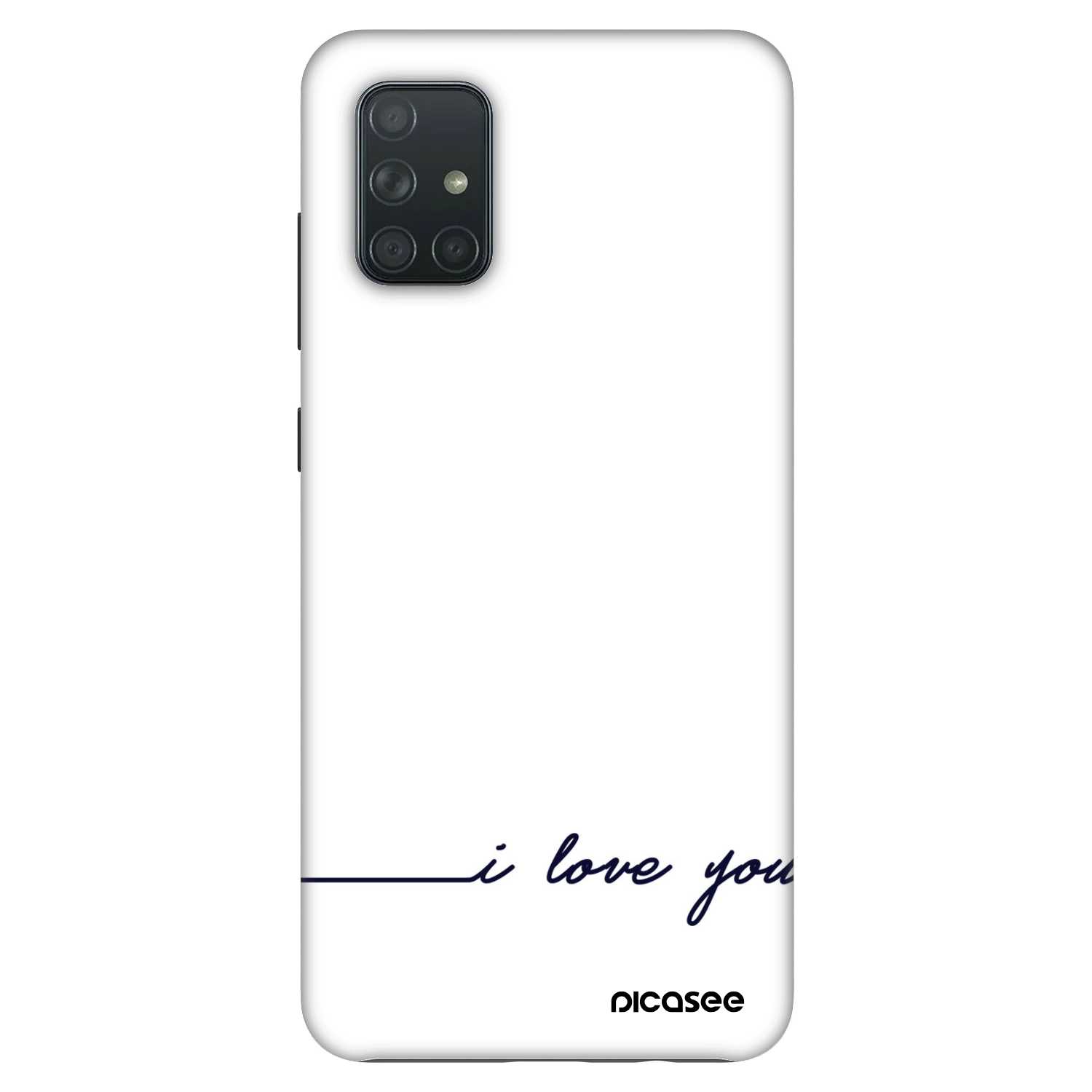 Picasee Fashion Case pentru Samsung Galaxy A71 A715F - I love you