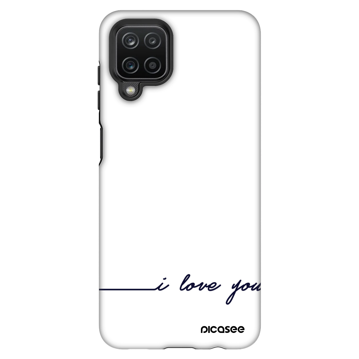 Picasee Fashion Case pentru Samsung Galaxy A12 A125F - I love you