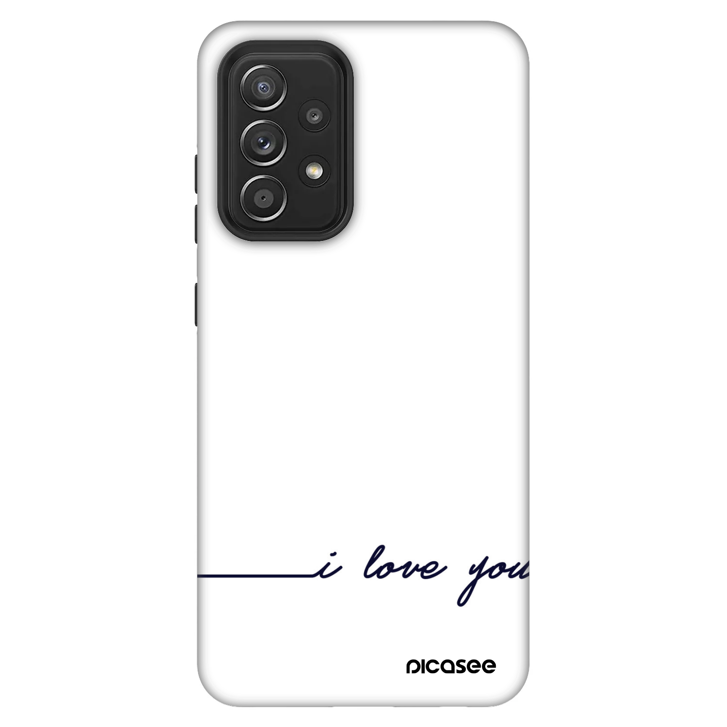 Picasee Fashion Case pentru Samsung Galaxy A52 5G A525F - I love you