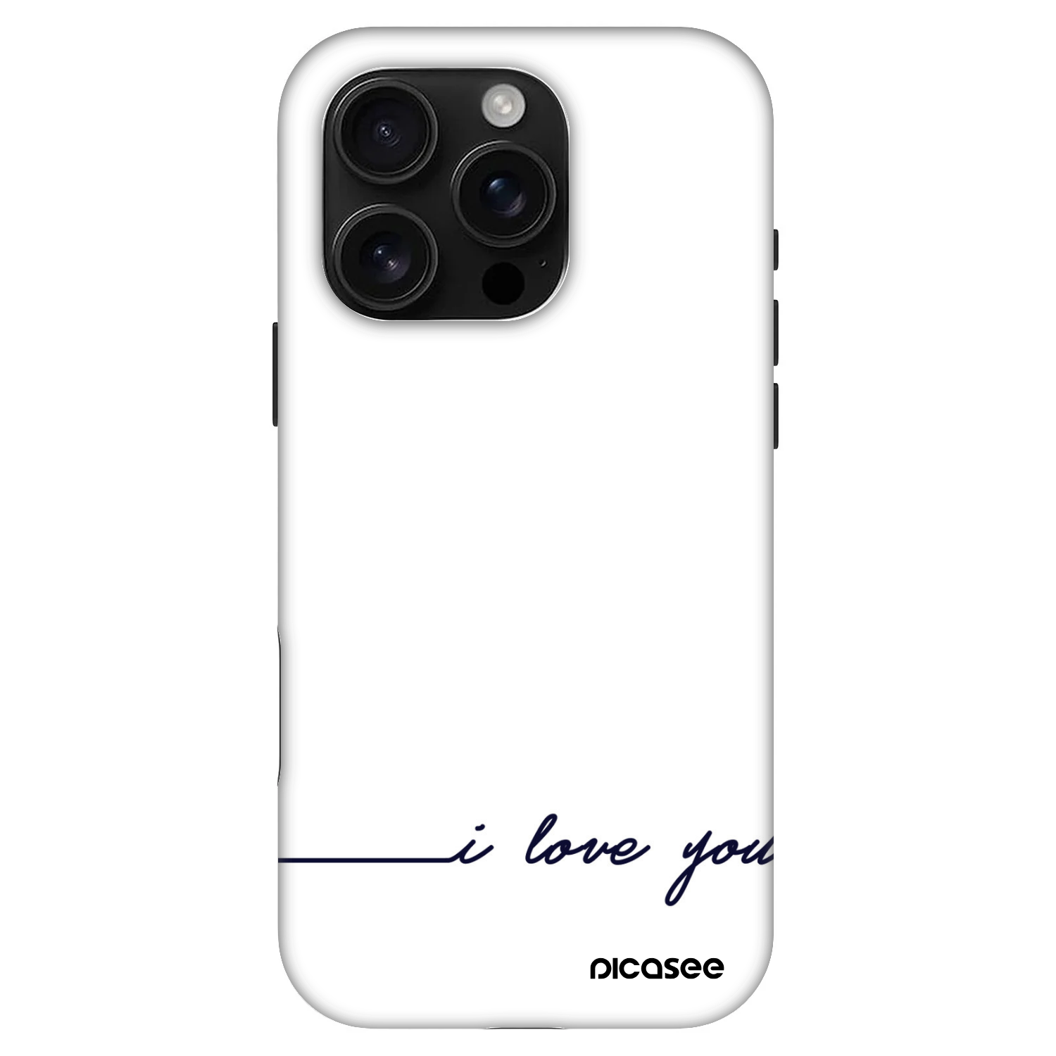 Picasee Fashion Case MagSafe pentru Apple iPhone 16 Pro - I love you