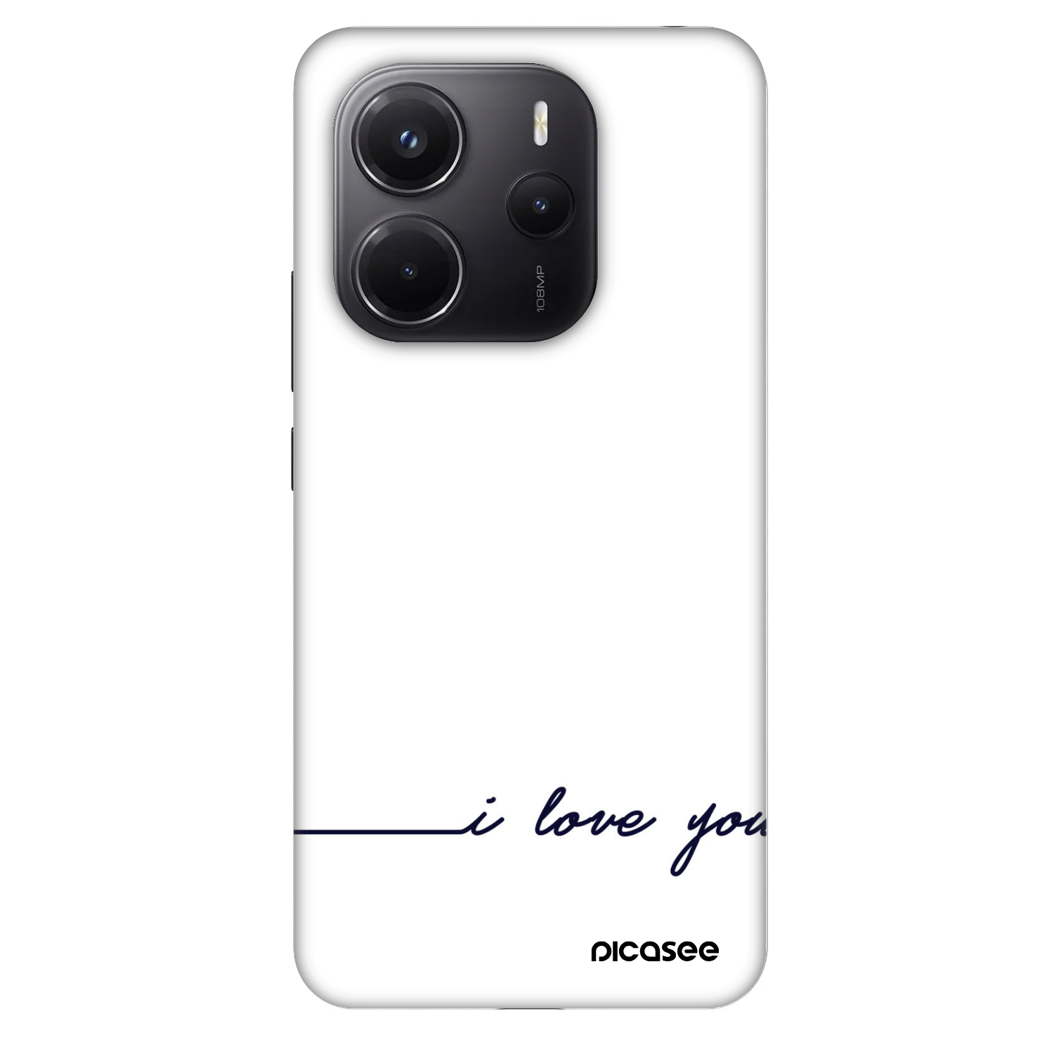 Picasee Fashion Case pentru Xiaomi Redmi Note 14 4G - I love you