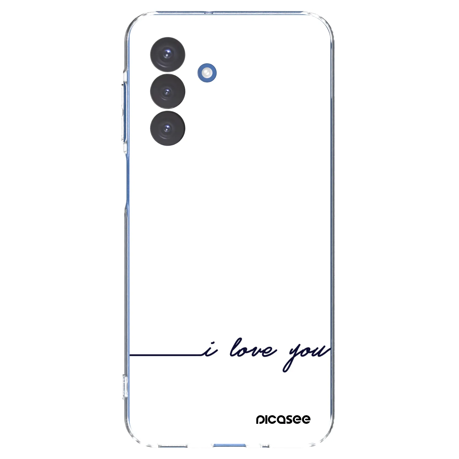 Picasee husă transparentă din silicon pentru Samsung Galaxy A17 5G - I love you