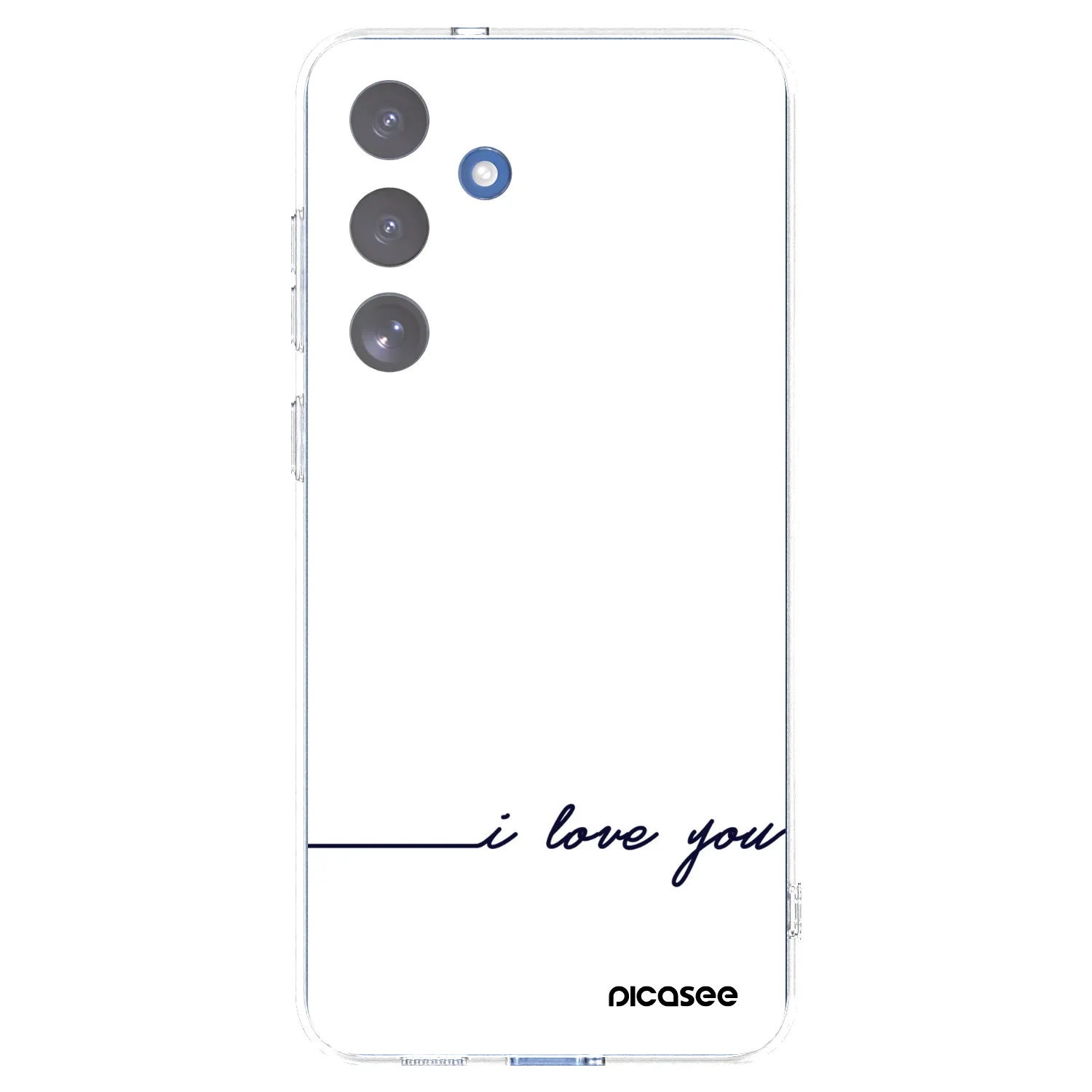 Picasee husă transparentă din silicon pentru Samsung Galaxy S25 FE 5G - I love you