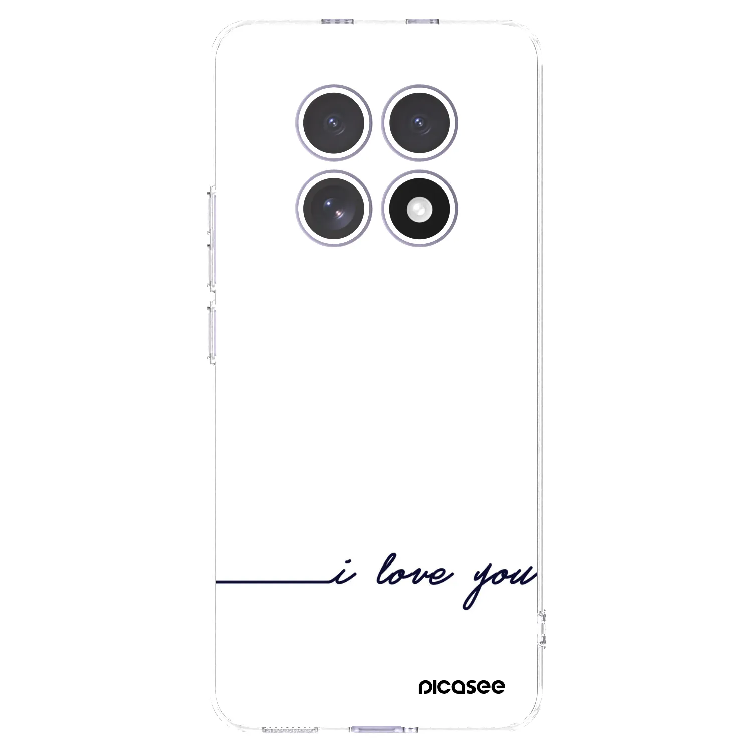 Picasee husă transparentă din silicon pentru Xiaomi Redmi Note 15 - I love you