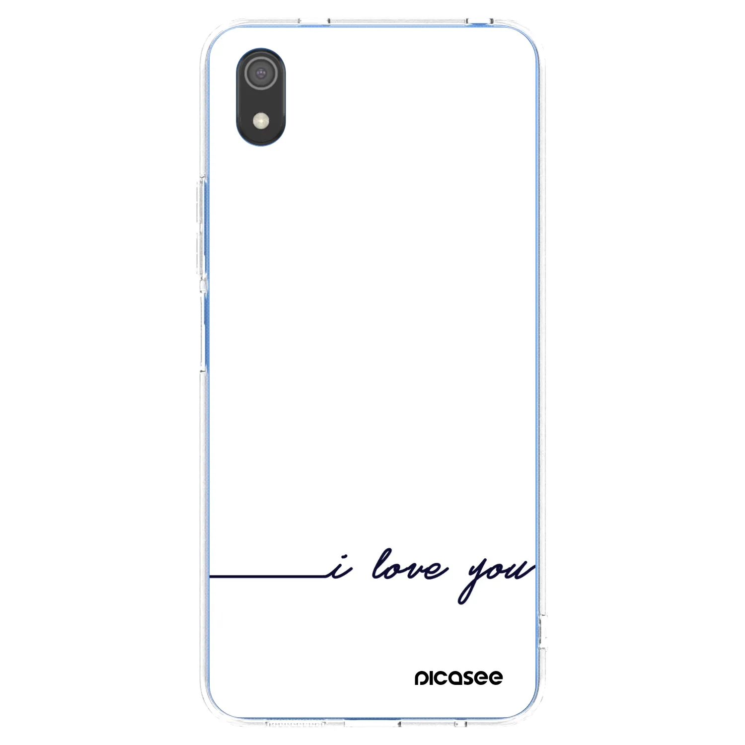 Picasee husă transparentă din silicon pentru Xiaomi Redmi 7A - I love you