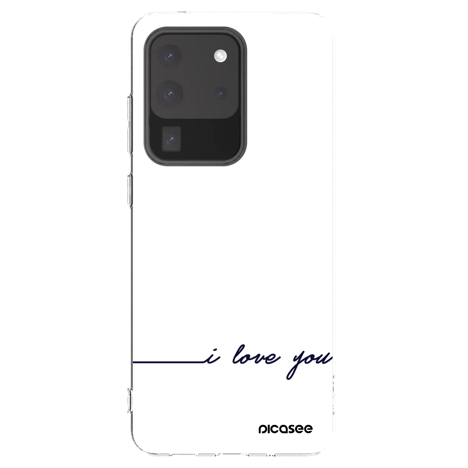 Picasee husă transparentă din silicon pentru Samsung Galaxy S20 Ultra 5G G988F - I love you