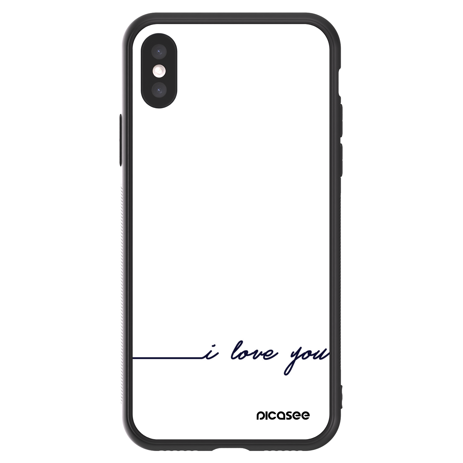 Picasee ULTIMATE CASE pentru Apple iPhone X/XS - I love you