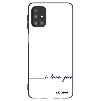 Husă pentru Samsung Galaxy M31s - I love you
