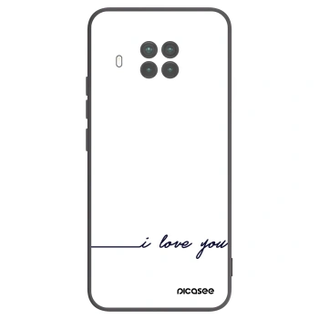 Picasee husă neagră din silicon pentru Xiaomi Mi 10T Lite - I love you