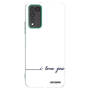 Picasee husă transparentă din silicon pentru Honor 10X Lite - I love you