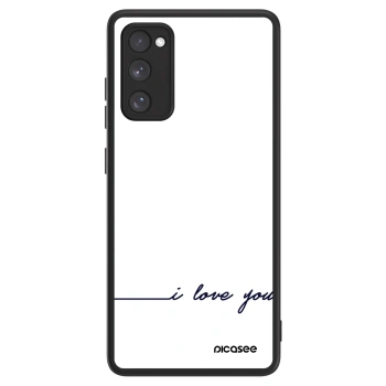 Picasee ULTIMATE CASE pentru Samsung Galaxy S20 FE - I love you