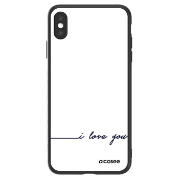 Picasee ULTIMATE CASE pentru Apple iPhone XS Max - I love you
