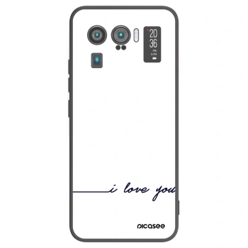 Picasee husă neagră din silicon pentru Xiaomi Mi 11 Ultra - I love you