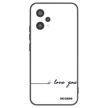Picasee husă neagră din silicon pentru Realme 9 Pro 5G - I love you