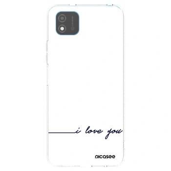 Picasee husă transparentă din silicon pentru Realme C11 (2021) - I love you