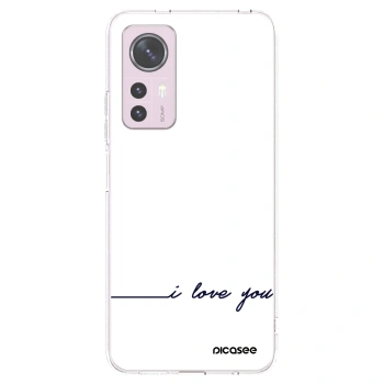 Picasee husă transparentă din silicon pentru Xiaomi 12 - I love you