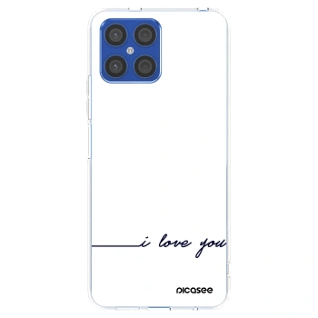 Picasee husă transparentă din silicon pentru Honor X8 4G - I love you