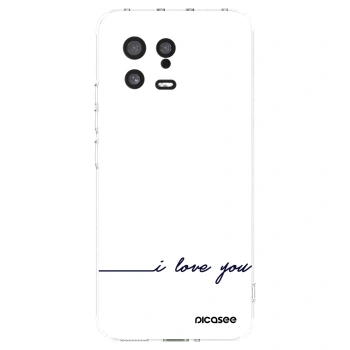 Picasee husă transparentă din silicon pentru Xiaomi 13 - I love you