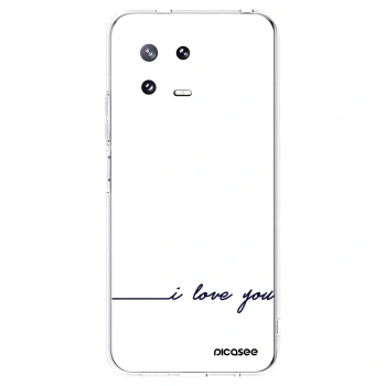Picasee husă transparentă din silicon pentru Xiaomi 13 Pro - I love you