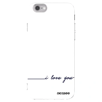 Picasee husă transparentă din silicon pentru Apple iPhone 6/6S - I love you