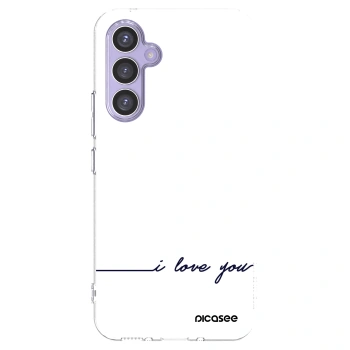 Picasee husă transparentă din silicon pentru Samsung Galaxy A54 5G A546B - I love you