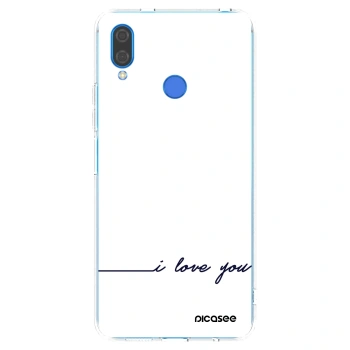 Picasee husă transparentă din silicon pentru Huawei Nova 3 - I love you