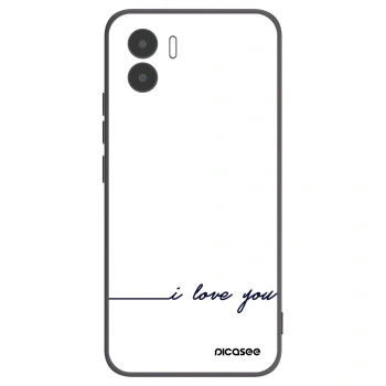 Picasee husă neagră din silicon pentru Xiaomi Redmi A2 - I love you