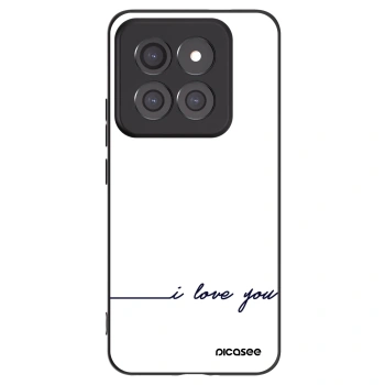 Picasee husă neagră din silicon pentru Xiaomi 14 Pro - I love you