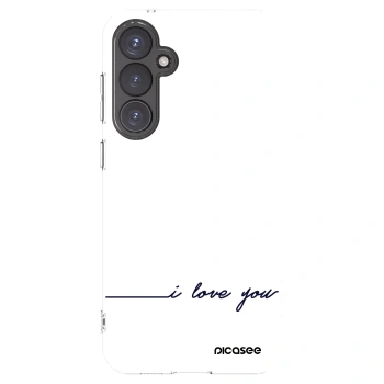 Picasee husă transparentă din silicon pentru Samsung Galaxy S23 FE S711B - I love you