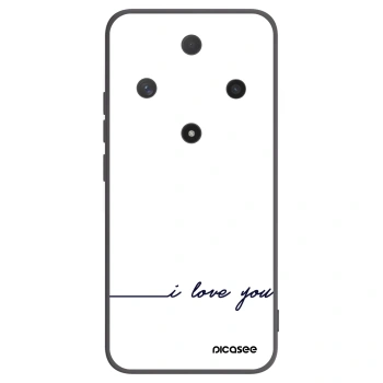 Picasee husă neagră din silicon pentru Honor Magic6 Lite 5G - I love you