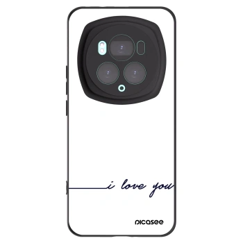 Picasee husă neagră din silicon pentru Honor Magic6 Pro - I love you