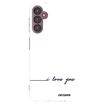 Picasee husă transparentă din silicon pentru Samsung Galaxy A05s A057G - I love you