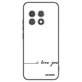 Picasee husă neagră din silicon pentru OnePlus 11 5G - I love you