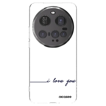 Picasee husă transparentă din silicon pentru Xiaomi 15 Ultra - I love you