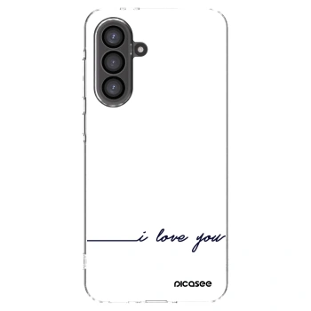 Picasee husă transparentă din silicon pentru Samsung Galaxy A56 5G A566B - I love you