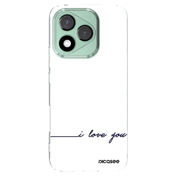 Picasee husă transparentă din silicon pentru Honor 400 Lite 5G - I love you