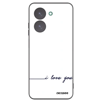 Picasee husă neagră din silicon pentru Xiaomi Redmi A5 - I love you