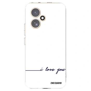 Picasee husă transparentă din silicon pentru Honor 400 5G - I love you