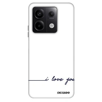 Husă pentru Xiaomi Redmi Note 13 Pro 5G - I love you