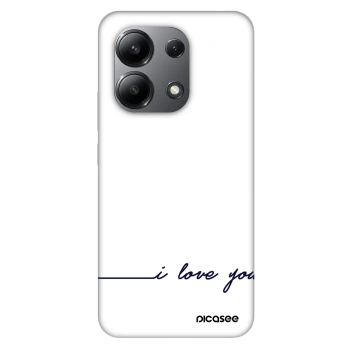 Picasee Fashion Case pentru Xiaomi Redmi Note 13 4G - I love you
