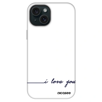Picasee Fashion Case MagSafe pentru Apple iPhone 15 - I love you